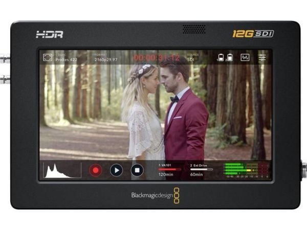 Blackmagic Design HYPERD/AVIDA12/5HDR, 12,7 cm (5"), 12G-SDI, Mac OS X 10.15 Catalina, Mac OS X 11.0 Big Sur, Windows 10, Windows 8.1, 0 - 40 °C, -...