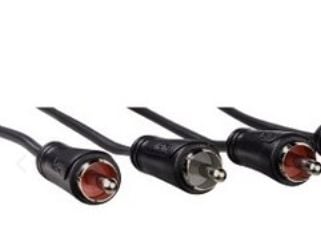 Hama - Lydkabel - RCA hann til RCA hann - 3 m - svart
