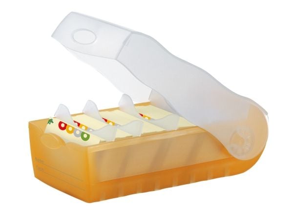 HAN CROCO A8, Plast, Polypropylen (PP), Oransje, Hvit, A8, 500 ark, 97 mm, 67 mm