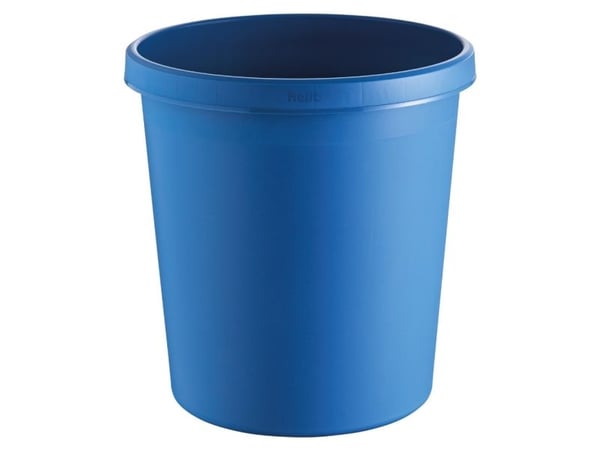 Helit H6105834, 18 l, Rund, Plast, Blå, 31,5 cm, 335 mm