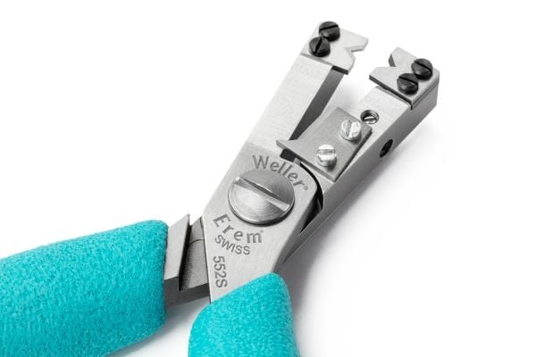 Weller 552S, Käsikaapelileikkuri, sininen, sininen, ruostumaton teräs, 0,6 mm, 120 mm, 80 g