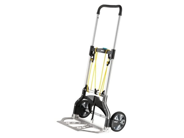 wolfcraft GmbH TS 850, Aluminium, Plastikk, Håndtruck, Aluminium, Svart, Gult, 100 kg, 2 hjul, Plastikk