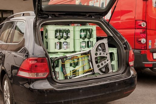 wolfcraft GmbH TS 850, Aluminium, Plastikk, Håndtruck, Aluminium, Svart, Gult, 100 kg, 2 hjul, Plastikk