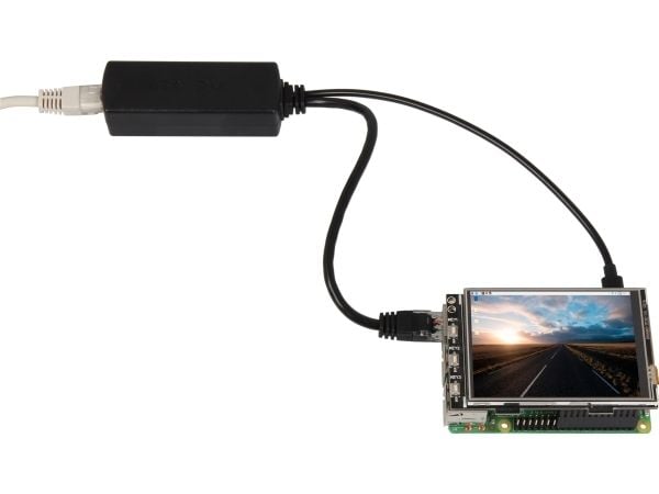 Joy-iT SBC-PoE-Power, Raskt Ethernet, 10,100 Mbit/s, 10/100, IEEE 802.3af, 100 m, 52 V