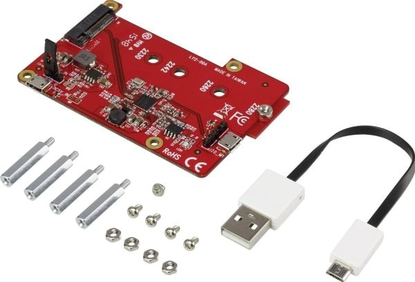 Renkforce RF-4461291, Expansion board, Raspberry Pi, Raspberry Pi, Rød