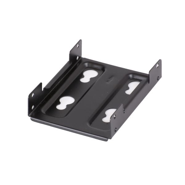 Phanteks - Uttagbar harddiskramme - 3.5" to 2 x 2.5" - svart