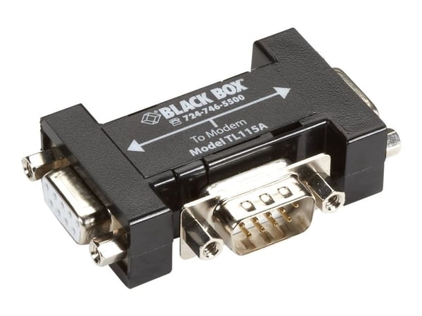 Black Box 2-to-1 Modem Splitter - Sariel-splitter - DB-9 (hun) til DB-9 (han) Black Box 2-to-1 Modem Splitter - Sariel-splitter - DB-9 (hun) til DB-9 (han)