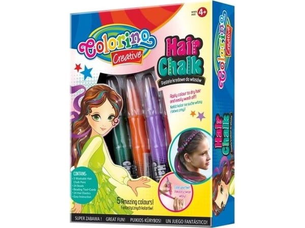 COLORINO KIDS standard kritpasteller 5 st