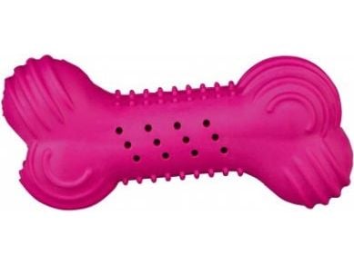 TRIXIE 34848, hund, bein, flerfarget, gummi, 110 mm