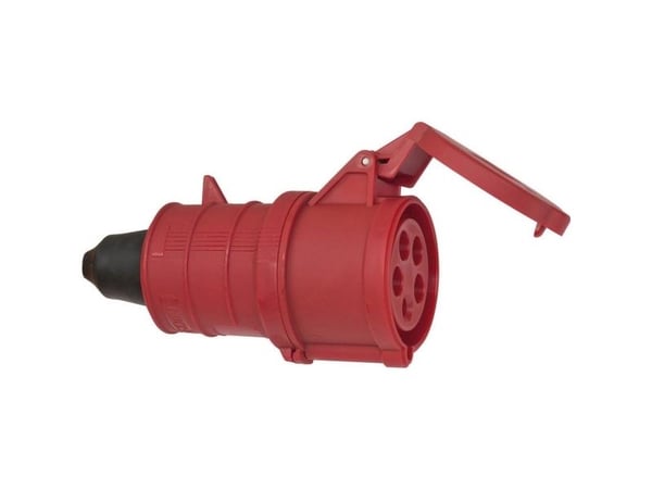 Brennenstuhl 1081060, 1 AC-pistorasia(a), IP44, Punainen, 400 V, 32 A, 1 kpl