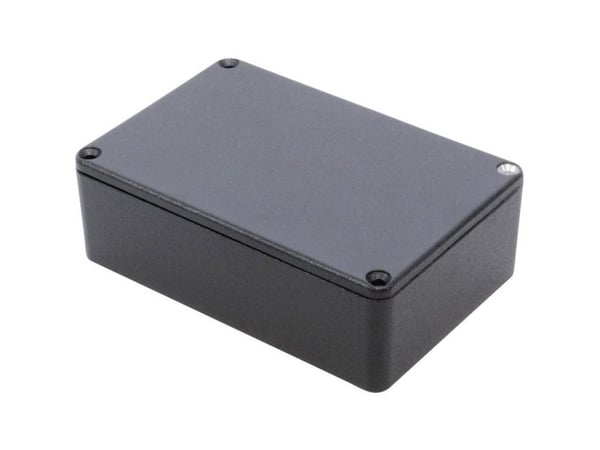 Hammond Electronics 1590B3BK universal-kapsling 116 x 77 x 38 trykkstøpt aluminium sort 1 stk