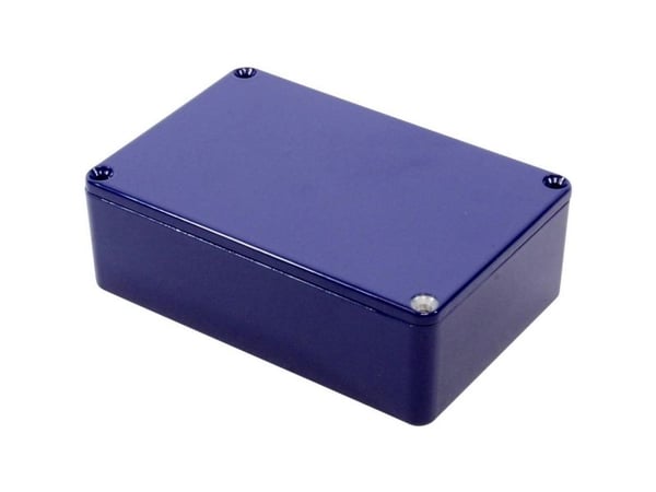 Hammond Electronics 1590B3CB universalkabinett 116 x 77 x 38 støpt aluminium blå 1 stk
