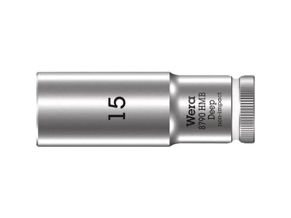 Wera 05004537001 Hylsy 15 mm 1 kpl 3/8