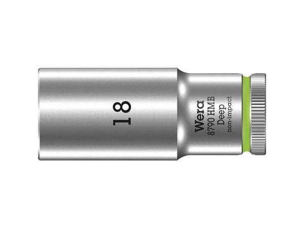Wera 05004540001 Pipenøkkelinnsats 18 mm 1 stk. 3/8