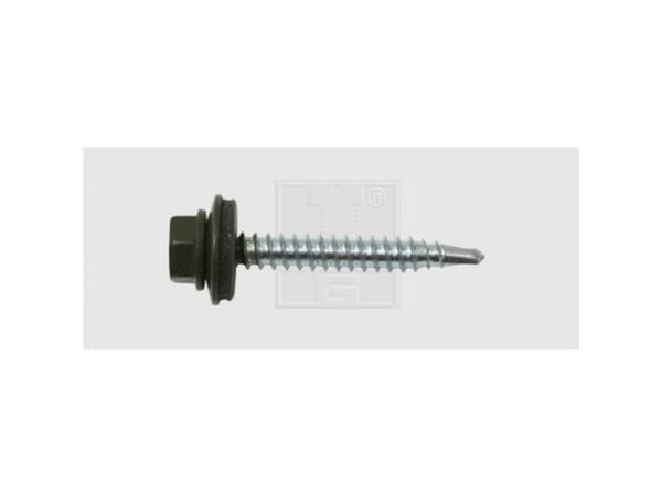 SWG 2114825220 borskrue 4,8 mm 25 mm utvendig sekskant stål galvanisert 100 stk