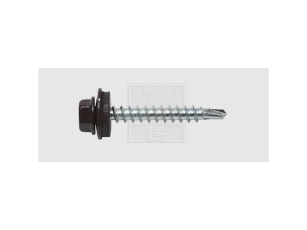 SWG 2114835520 borskrue 4,8 mm 35 mm utvendig sekskant, stålgalvanisert, 100 stk