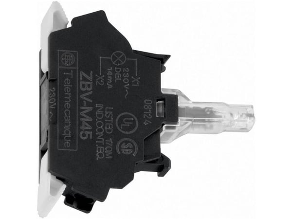 Schneider Electric ZBVB15, 1 kpl, Musta