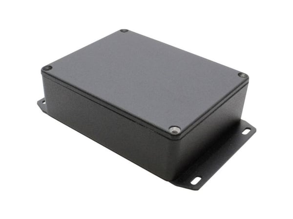 Hammond Electronics 1590BB2FBK universal-kabinett 119 x 94 x 38 sprøytestøpt aluminium svart 1 stk