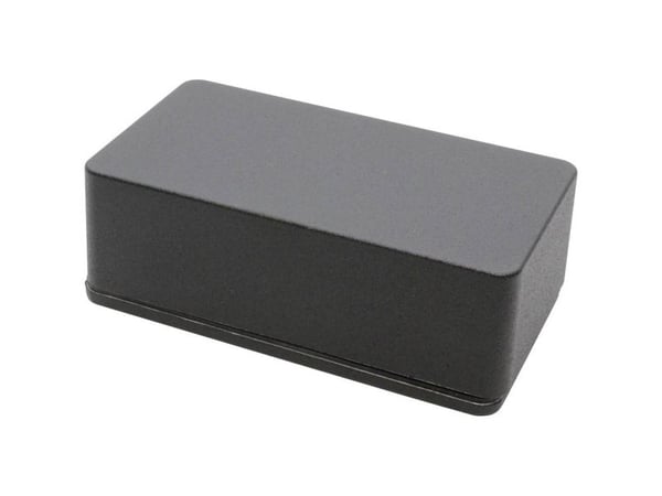 Hammond Electronics 1590WB2BK universalkabinett 112 x 60 x 38 støpt aluminium Sort 1 stk
