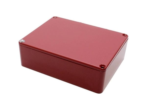 Hammond Electronics 1590BB2RD Yleiskaappi 119 x 94 x 38 Valettu alumiini Punainen 1 kpl 1 kpl