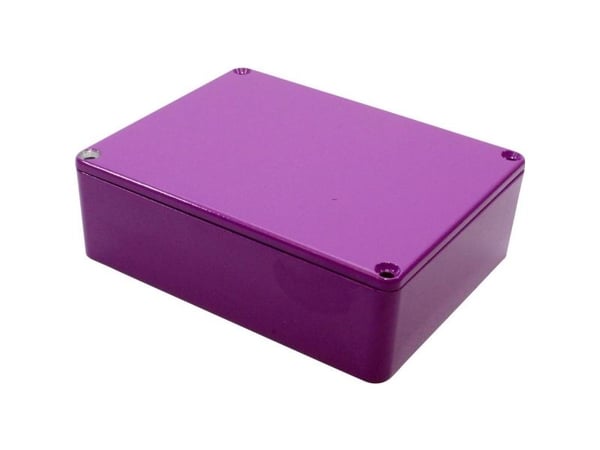 Hammond Electronics 1590BB2PR universalkabinett 119 x 94 x 38 sprøytestøpt aluminium - lilla