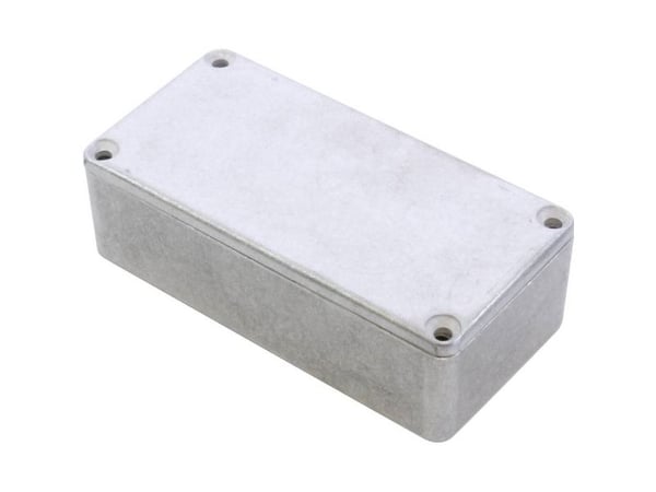 Hammond Electronics 1590G2 universalkabinett 100 x 50 x 31, trykkstøpt aluminium, natur, 1 stk