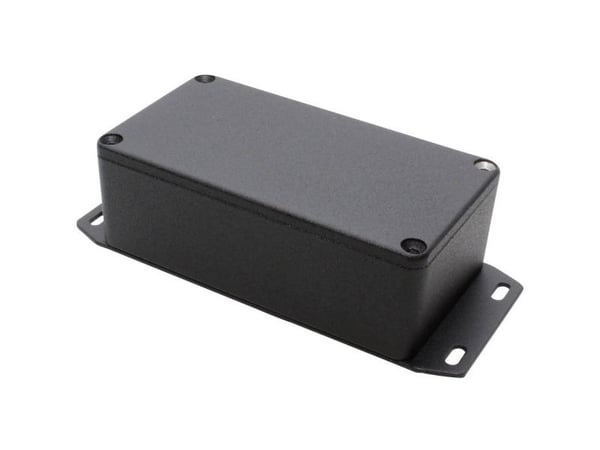 Hammond Electronics 1590B2FBK universalkapsling 112 x 60 x 38 trykksprøytet aluminium svart (1 stk.)