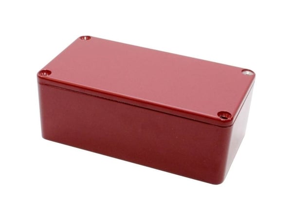 Hammond Electronics 1590BSRD Yleiskaappi 112 x 60 x 38 Valettu alumiini Punainen 1 kpl