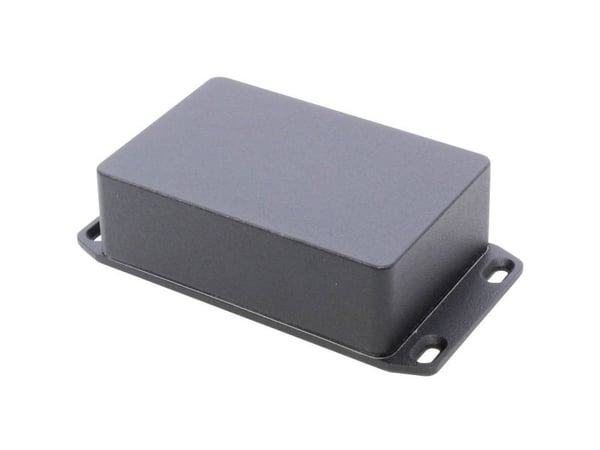 Hammond Electronics 1590WB3FLBK universal-kabinett 116×77×38 trykkstøpt aluminium sort