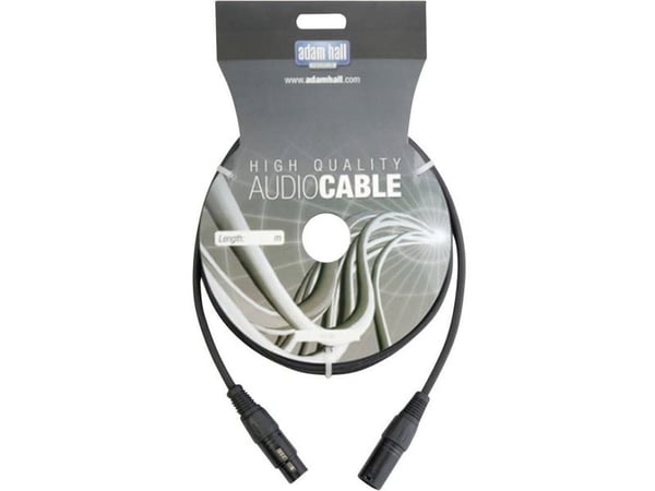 AH Cables KDMX15 DMX forbindelseskabel [1x XLR-plugg - 1x XLR-tilkobling] 15,00 m