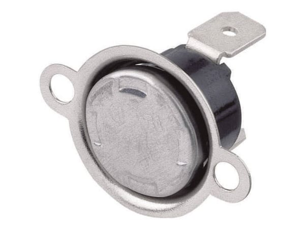 TRU COMPONENTS Bimetalkontakt 250 V 10 A Åbningstemperatur (± 5°C) 60 °C Lukketemperatur 50 °C 1 stk