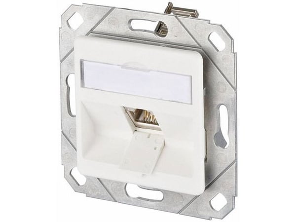 METZ CONNECT 1309111102-E, RJ-45, 6a, Valkoinen, 69,9 mm, 40,9 mm, 69,9 mm