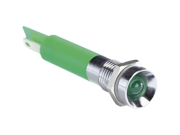 APEM Q8R1CXXG24E LED-merkkivalo Vihreä 24 V/DC