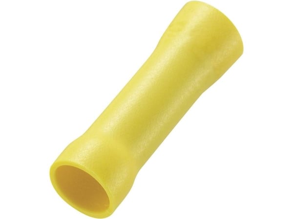 TRU COMPONENTS 745485 Crimpkonnektor 4 mm² 6 mm² Helisoleret Gul 50 stk