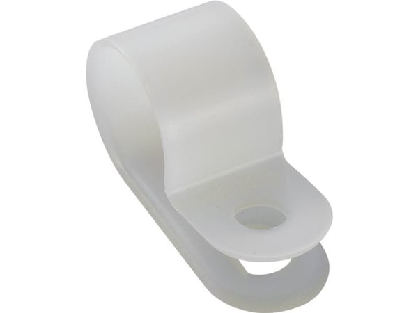 TRU COMPONENTS Kiinnitysnauha Ruuvitanko 532032 Laippa-Ø-alue 12 mm (max) Luonto 25 kpl
