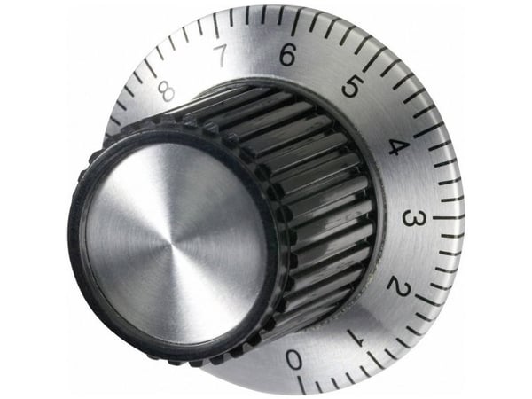 TRU KOMPONENTIT Hienosäätöasteikko Alumiini (anodisoitu) (Ø x K) 37 mm x 23,3 mm 1 kpl 1 kpl