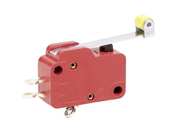Marquardt 01006.1001-01 Mikrokytkin 01006.1001-01 250 V/AC 10 A 1 x On/(On) painike 1 kpl
