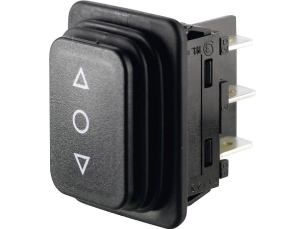 Marquardt 1939.3314 vippledare 01939.3314-01 250 V/AC 14 A 2x (On)/Off/(On) IP65 (front) momentant/0/momentant 1 st