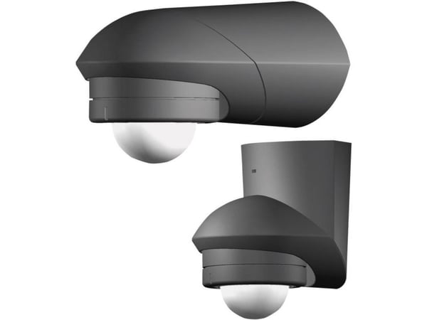 Grothe 94535 bevegelsessensor 360°, svart, registreringsvinkel 360°, relébryterkontakt, IP (94535)