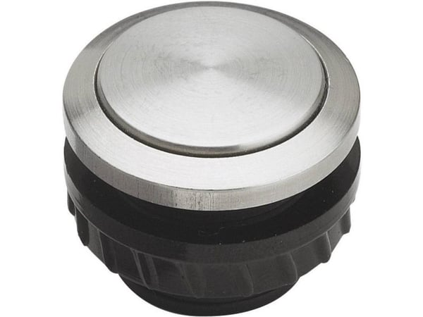 Grothe 62060 knapp svart rustfritt stål -20 til 60 °C 16,8 mm (62060)