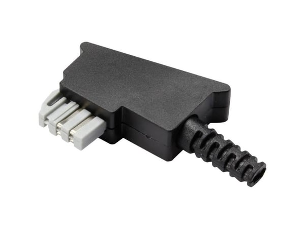 TAE-sarja Liitin, kulmaliitin TRU COMPONENTS GM02N Musta 1 kpl