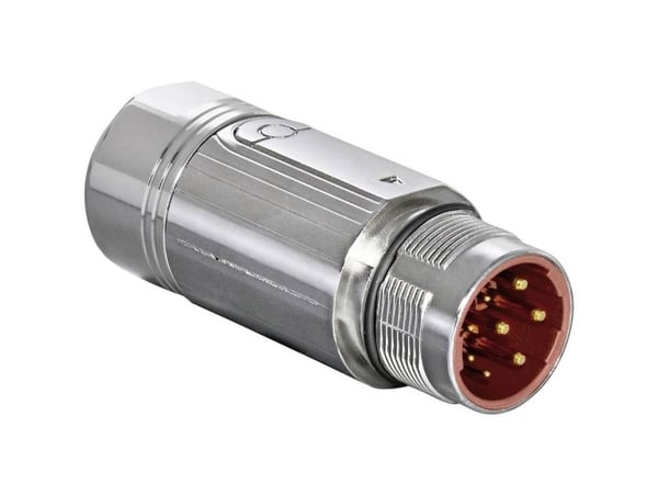 Industriell kontakt M23 Series 923 - strømtilkoblinger BKUA199MR24480200C00 BKUA199MR24480200C00 Intercontec Innhold: 1 stk