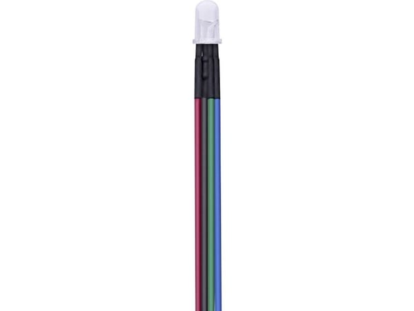 TRU COMPONENTS T1810O093 LED-valikoima RGB pyöreä 3 mm 1000 mcd, 4000 mcd, 2000 mcd 30 ° 25 kpl