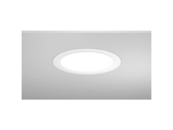 RZB Toledo Flat round, 1 ampuller, LED, 4000 K, 2250 lm, IP20, IP54, Hvit