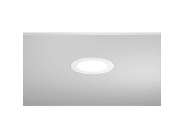 RZB Toledo Flat Round, 1 ampuller, LED, 4000 K, 840 lm, IP20, IP54, Hvit