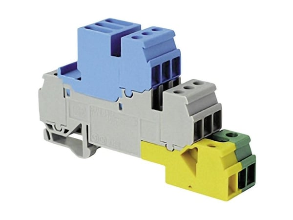 1SNA 110 327 R2100 installasjonsklemrekke 17,8 mm skruetilkobling PE N L (1SNA110327R2100)