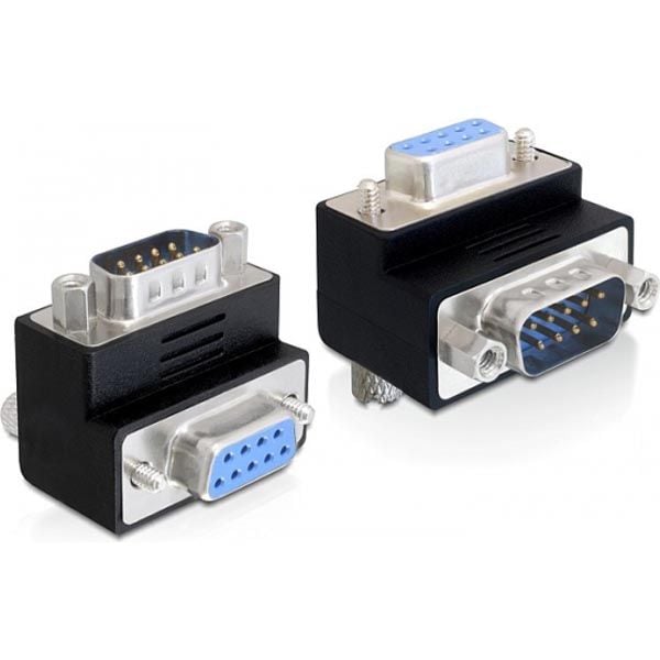 Delock - Seriell adapter - DB-9 (hunn) til DB-9 (hann) - 270°-kontakt