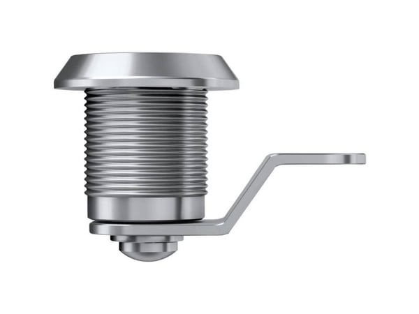BASI HS 354 KD, Mailbox lock, Kromfarget, Galvanisert metall
