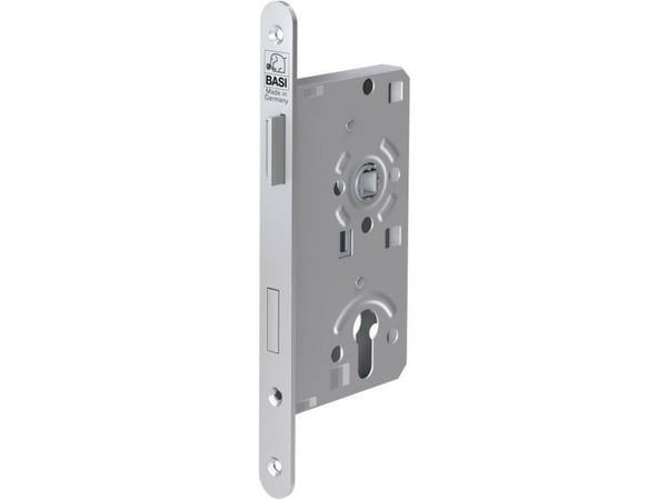 BASI 9290-5522, Mortise-lås, Sølv