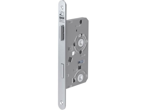 BASI 9350-5528, Mortise-lås, Sølv